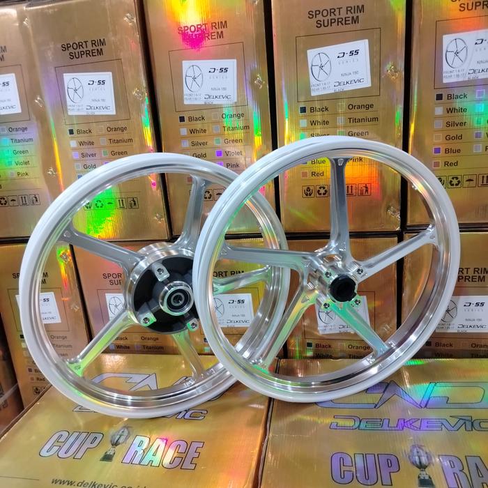 Gambar VELG DELKEVIC DND D55 1,60X17 & 1,85X17 NINJA R / VELG NINJA SS NINJA 150R - Chrome dari ACNSHOP_NEW undefined Tokopedia