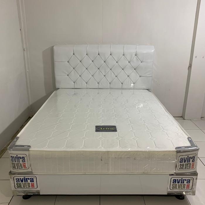 Gambar Dipan Springbed 160x200 / Divan dan Spring bed 160x200 Tinggi 24cm - Divan + Kasur, 180x200 cm dari Tokopabrik Official Batang undefined Tokopedia