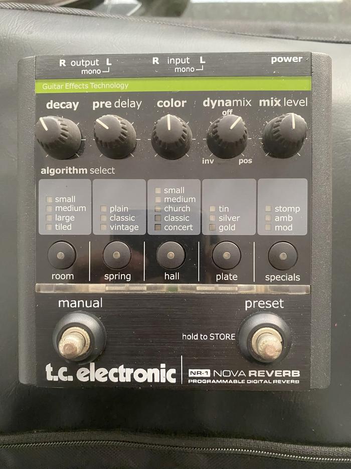 tc electronic nova reverb ギターエフェクター リバーブ t.c.