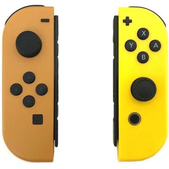 Gambar JOYCON / JOY CON / JOYPAD CONTROLLER 3rd PARTY NINTENDO SWITCH V2/OLED - PIKACHU YELLOW dari PT Dutamas undefined Tokopedia
