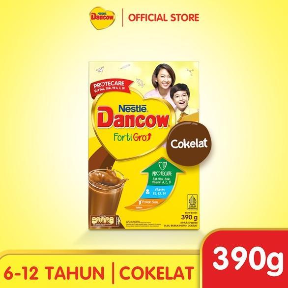 Gambar Terlaris Nestle Dancow Fortigro Susu Bubuk Susu Anak Coklat 390G dari Tasty Food &amp; Drink undefined Tokopedia