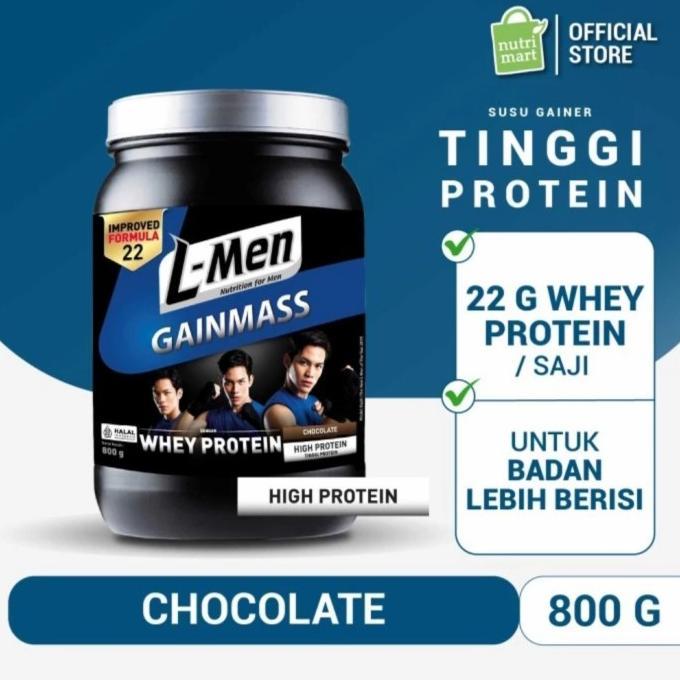 Gambar Terlaris Whey Protein L-Men Gainmass - taro 500x1, no bonus dari Retro Chic&#39;s undefined Tokopedia