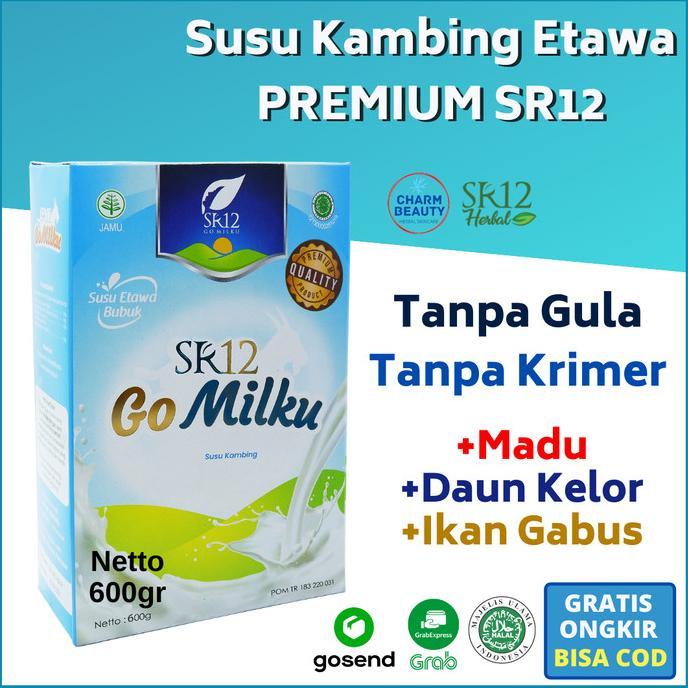 Gambar Terlaris Susu Kambing Etawa Bubuk Gomilku Sr12 Go Milku Murni Tanpa Gula Krimer - Original 600gr dari Tasty Food &amp; Drink undefined Tokopedia