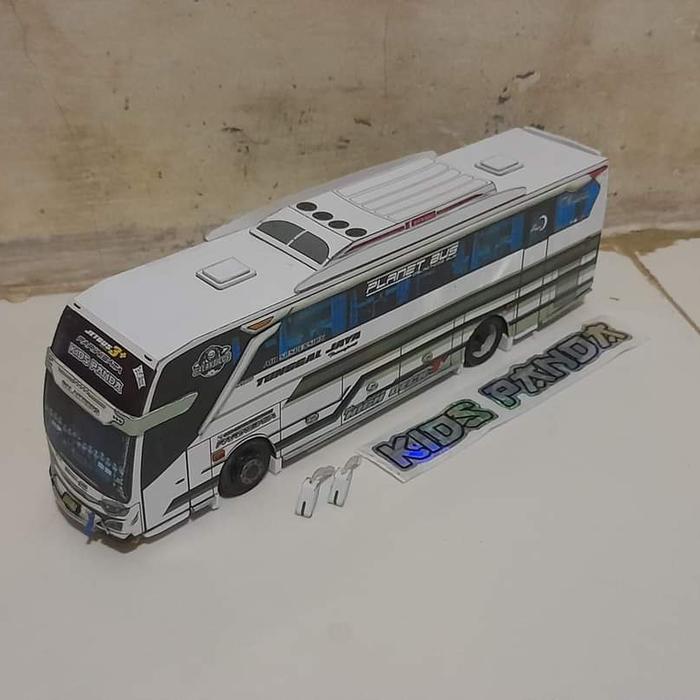 Gambar Miniatur Bus kids panda jb5 new livery - KidsPanda JB3, Ukuran 1/50 dari RANZG undefined Tokopedia