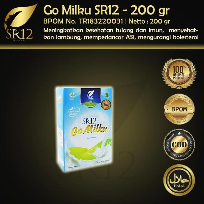 Gambar Terlaris Gomilku Susu Kambing Etawa Bubuk Sr12 Go Milku Sr 12 Herbal Bpom - 200 Gr dari Tasty Food &amp; Drink undefined Tokopedia