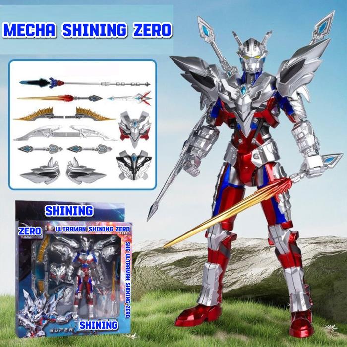 Gambar Mecha Ultraman Zero Ultimate Full Armor SHF Joint Movable Action Figure | Mainan Ultraman Terbaru - Shining Zero dari Pintar Shop123 undefined Tokopedia