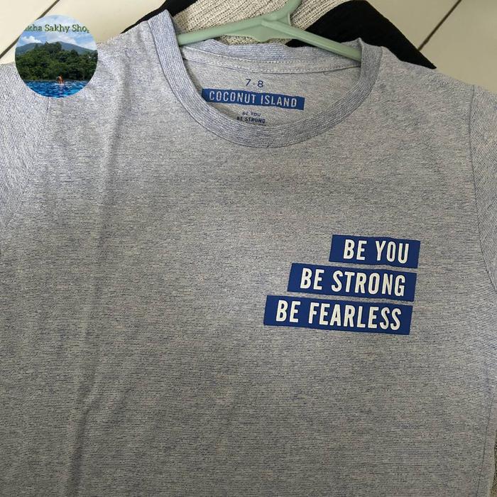 Kaos Biru Anak Coconut Island Prelovedku