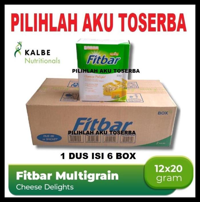 Gambar Good Product Fitbar Cheese Delight Multigrain Cereal Bar Isi 12 - ( Harga 1 Dus ) High Quality dari idapedia undefined Tokopedia