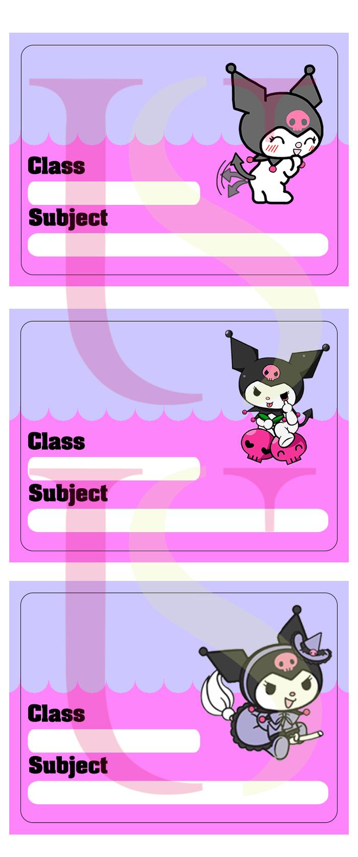 Gambar Stiker Nama Anak-Label Buku Pelajaran Custom-Label Mata pelajaran - Type A - A9 dari Unique Sticker undefined Tokopedia