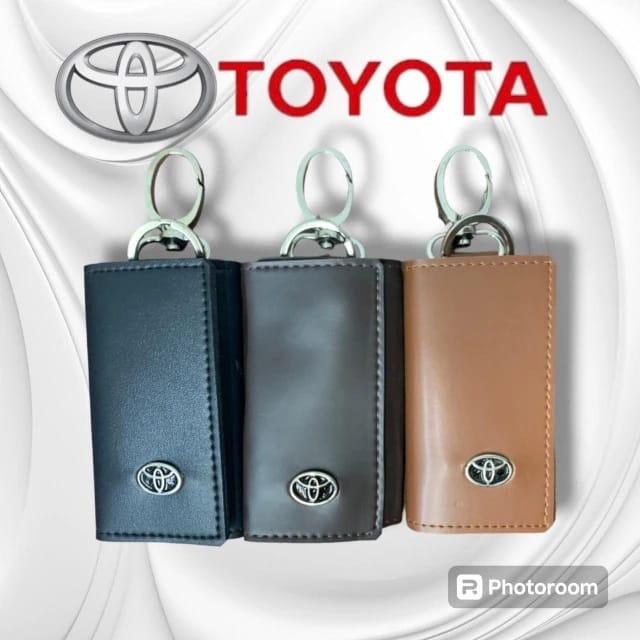 Gambar Dompet Gantungan Kunci Motor STNK dan Mobil Keren Logo Toyota Honda Daihatsu Suzuki - Toyota, Hitam dari Dompetkoe_NEW undefined Tokopedia