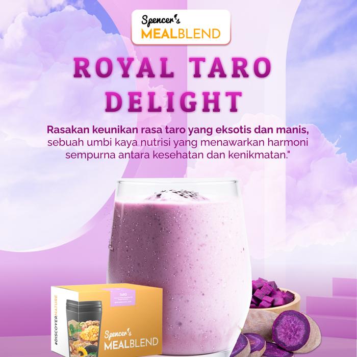 Gambar Spencer's MealBlend - Complete Nutrition Meal Nutrisi Seimbang - Royal Taro dari Spencer's Official Store Kota Surabaya Tokopedia