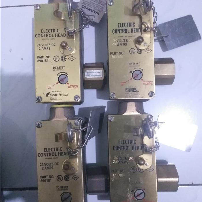 Jual Electric Control Head - Kidde Fenwal - 24 Volts Dc - SECOND ...
