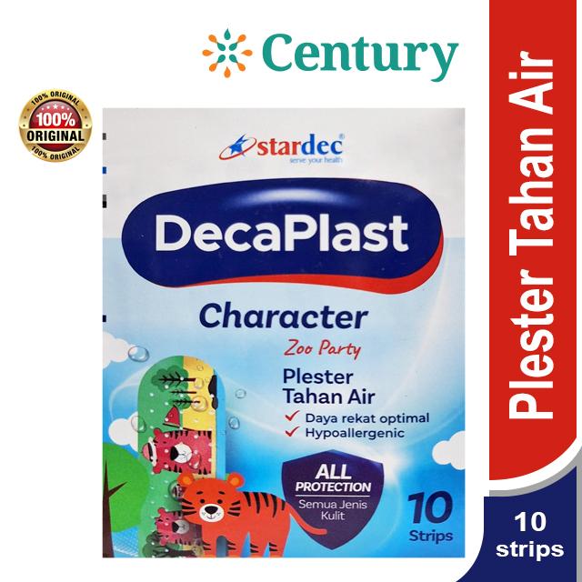 Gambar DECAPLAST CHARACTER PLESTER TAHAN AIR 10`S / PERLENGKAPAN MEDIS / P3K dari Apotik Century undefined Tokopedia