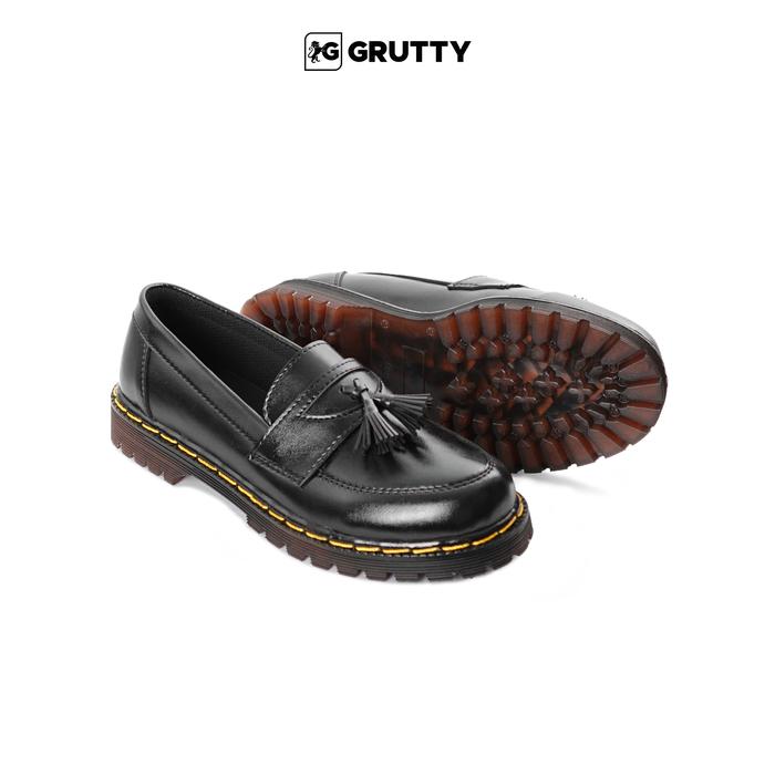 Gambar sepatu pria penny loafer slip on docmart hitam sepatu casual Unisex - Wanita, 38 dari GRUTTYSHOES_NEW undefined Tokopedia