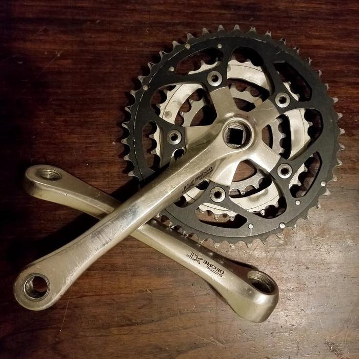 Shimano Deore XT m737 crankset | Indo4ward