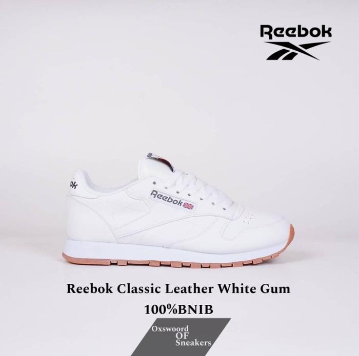 Gambar Sepatu Reebok Classics Leather White - White, 39 dari Oxswoord Of Sneakers undefined Tokopedia