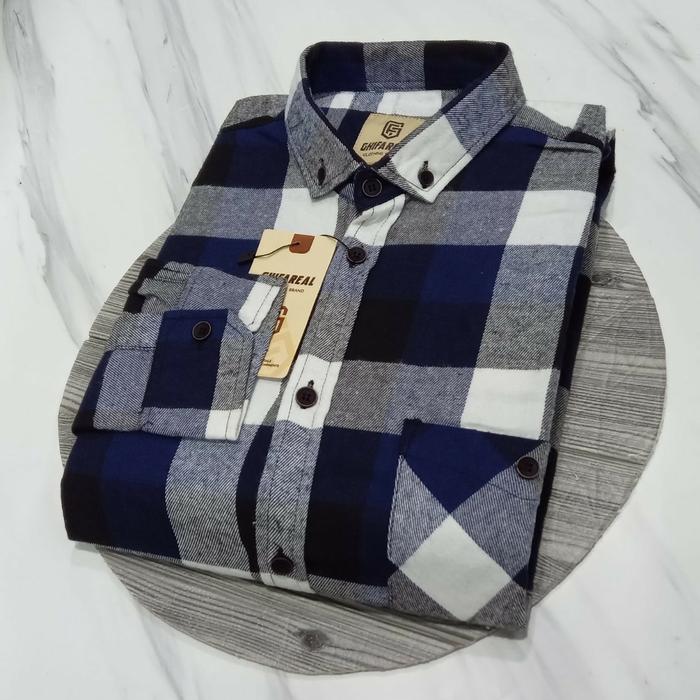 Gambar flanel pria - flanel 4, M dari gelsacollection undefined Tokopedia