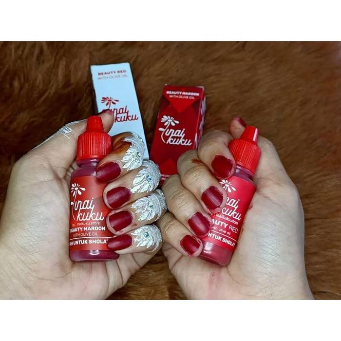 Gambar Inai Kuku Muslimah / Henna Kuku Kutek Muslimah / Ready Tuffah, Nauraa, Razeta, Ceria, Ashoka - Inai maron dari TesanurId undefined Tokopedia