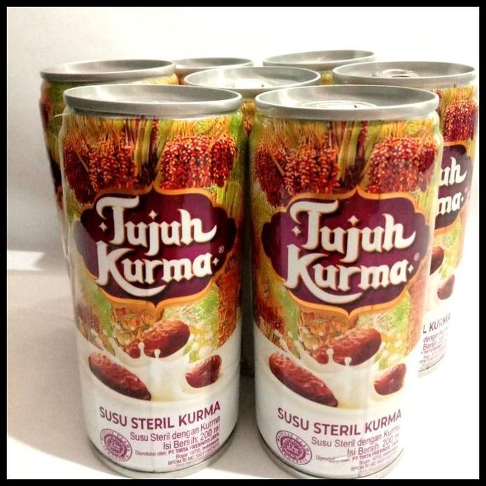 Gambar Terbaru Susu Steril Tujuh Kurma 200Ml (7 Pcs) dari Berlinda Shopp undefined Tokopedia
