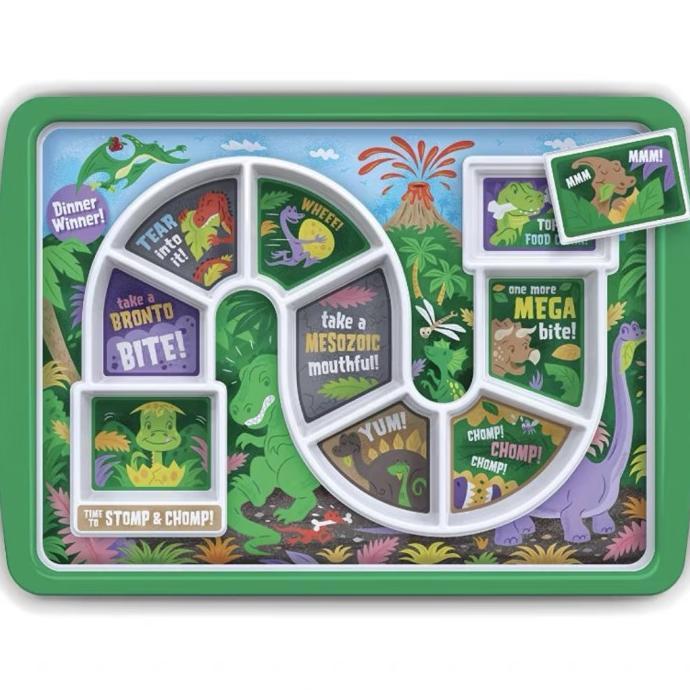 Gambar [Restok] Piring Makan Anak Bayi Anti Gtm Dinner Winner Fred Magical Plate Murah - Dino dari Aisyah bargers store undefined Tokopedia