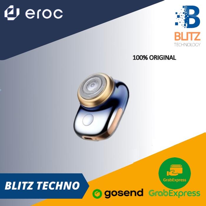Gambar Eroc Magic Stone Shaver Alat Cukur Elektrik Mini Portable Waterproof Alat Cukur Pria & Wanita - BLUE dari Blitz Technology Solution undefined Tokopedia