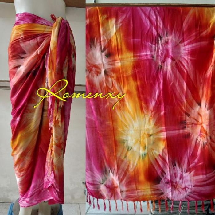 Gambar Kain Bali Pantai /Sarung Pantai Halus Lembut Adeem - Lingkar4 dari Septia_Grosir undefined 5 Tokopedia