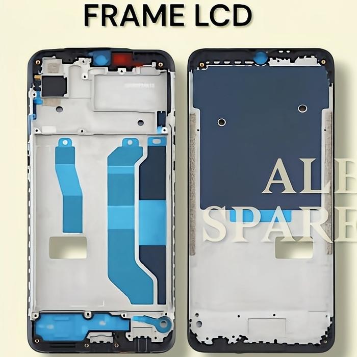 Gambar CASING FULLSET REALME 3 PRO RMX1851 TULANG TENGAH BAZEL BEZEL BELAKANG - FRAME LCD dari Al-bar undefined Tokopedia