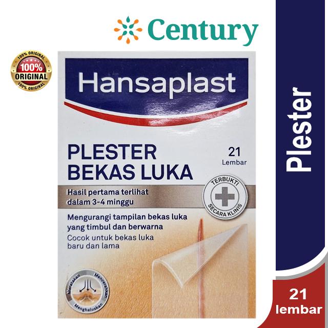 Gambar HANSAPLAST PLESTER BEKAS LUKA 21 LEMBAR / PERLENGKAPAN MEDIS / PERALATAN P3K dari Apotik Century undefined Tokopedia