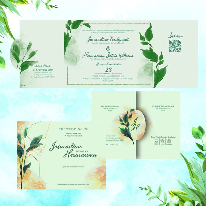 Gambar CETAK UNDANGAN PERNIKAHAN MURAH dari Azka_creation1 undefined Tokopedia