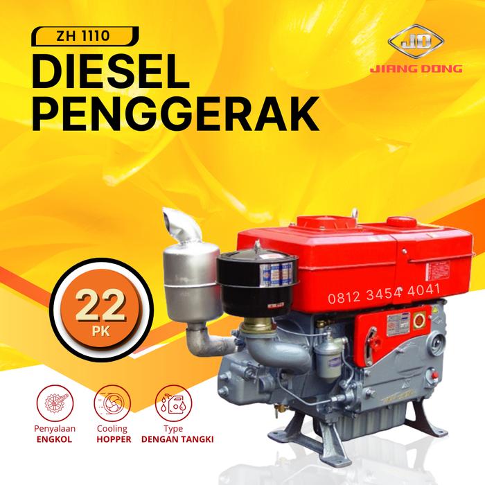 Gambar Mesin diesel penggerak JIANGDONG 24PK 26 Pk 30Hp ZS 1115 Hopper - ZH 1110 (22 PK) dari Engineering Machine undefined Tokopedia