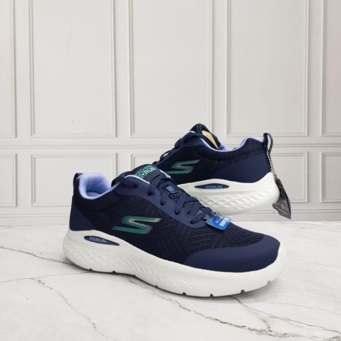Gambar Sepatu Skechers Wanita GO RUN LITE Original Sepatu lari Wanita - Biru, 40 dari Shopy Online undefined Tokopedia