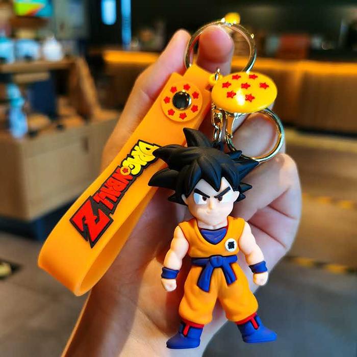 Gambar Dragon Ball Keychain Gantungan Kunci Tas Bahan Silikon - Goku dari hosse acc undefined Tokopedia