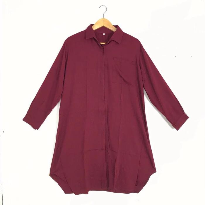 Gambar Tunik Wanita/Atasan Wanita/Tunik Premium/Atasan Muslim/Tunik Rayon - T 4 dari Colourinaja undefined Tokopedia