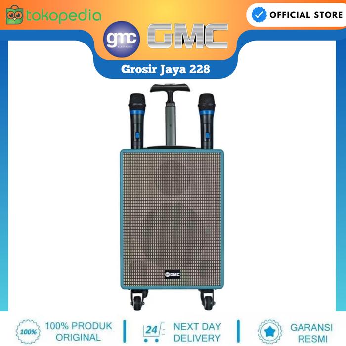 Gambar SPEAKER BLUETOTH GMC 896 C free 2mic wereless GMC 896C dari SpeakerGrosir undefined Tokopedia