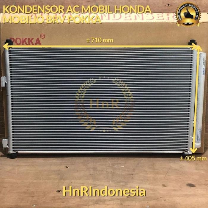 Gambar Kondensor AC Mobil Honda Mobilio BRV CONDENSOR PREMIUM QUALITY POKKA - POKKA dari AutoCar Variasi07 undefined Tokopedia