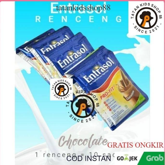 Gambar ORIGINAL Entrasol Renceng Isi 10 Sachet Susu Lansia Untuk Menjaga Kesehatan - Coklat dari 88-herbal undefined Tokopedia