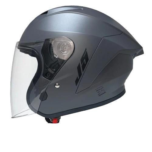 Gambar HELM HALF FACE MLA J5 SOLID / HELM MLA / HELM HALF FACE - Stone Grey Doff, M dari KENS HELMET undefined Tokopedia
