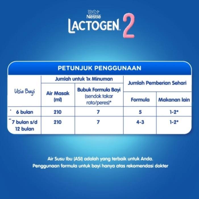 Gambar Susu Nestlé Lactogen 2 Formula Lanjutan 6-12 Bln Box 735G 100% Original dari gifari29 undefined Tokopedia