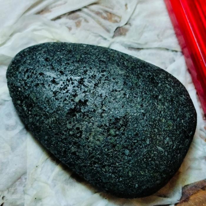Gambar Batu petir asli warna hitam pekat jumbo dari Koleksi batu unik undefined Tokopedia