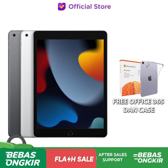 Gambar Apple iPad 9 2021 10.2" 64GB 64 Wifi Cellular Cell Grey Silver Resmi 8 - 64GB Silver, Resmi WiFi dari Digitalisme Store undefined Tokopedia