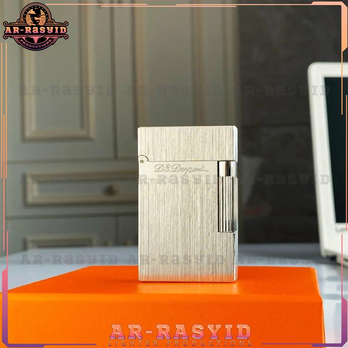 Gambar Korek Api St. Dupont Paris Flame Luxury Lighter Brass Silver Ligne 2 dari Lighter Jakarta undefined Tokopedia
