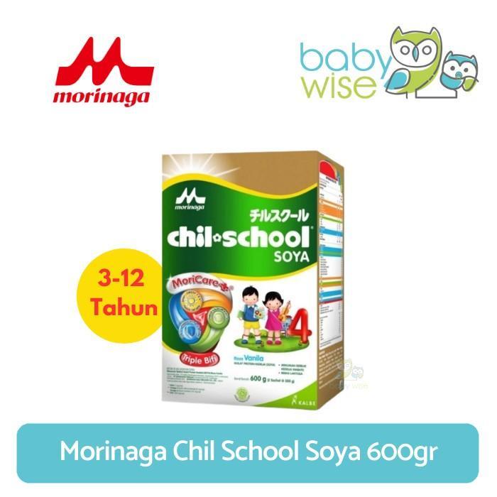 Gambar Susu Morinaga Chil School Soya 600Gr -Susu Pertumbuhan Anak Usia 3-12 Tahun 100% Original - Madu(2x300gr) dari gifari29 undefined 5 Tokopedia