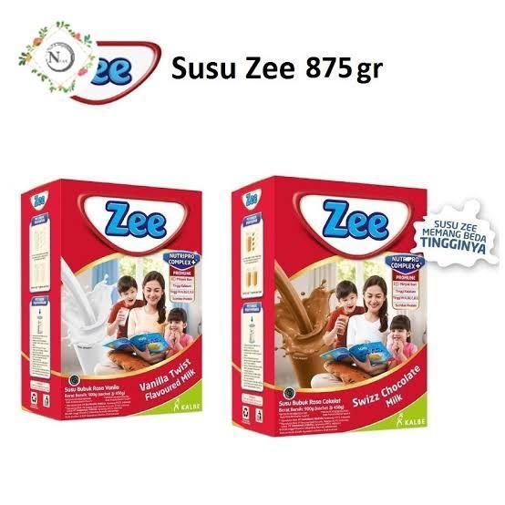 Gambar Susu Susu Zee Reguler 900Gr Swizz Chocolate / Vanilla Twist - Susu Zee 3-12 100% Original - Coklat dari gifari29 undefined 2 Tokopedia