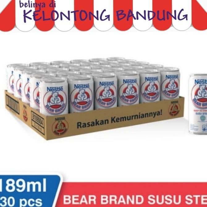 Gambar Bear Brand 189ml Susu Beruang Cair Steril Bearbrand 189ml - Dus Karton dari toko cukimay undefined Tokopedia