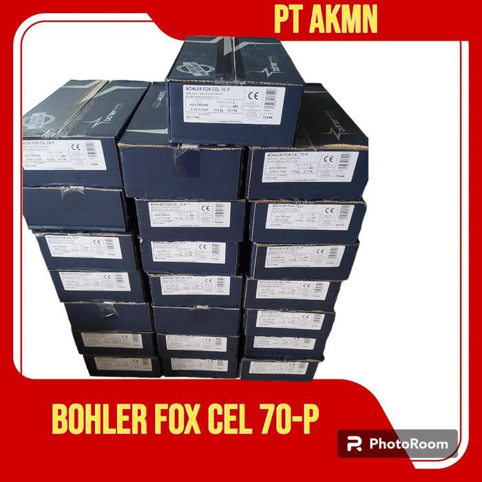 Gambar KAWAT LAS STICK BOHLER FOX CEL 70P | AWS E7010-P1 | PACK 1 KALENG - 3,2MM dari Global Niaga Mitraindo undefined Tokopedia
