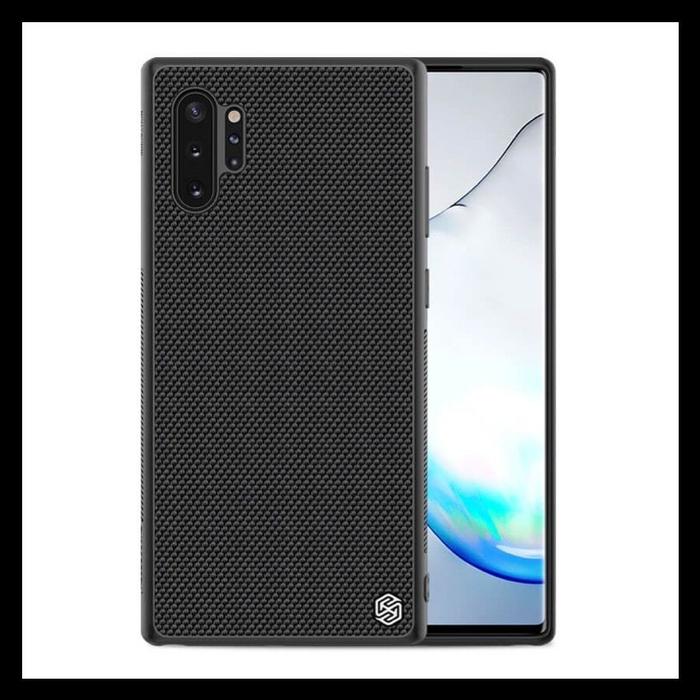 Gambar Samsung Galaxy Note 10+ Plus Case Nillkin Textured Nylon Original HardCasing Cover Casing - HITAM., SAM-NOTE10PLUS dari Markas acc 88 undefined Tokopedia