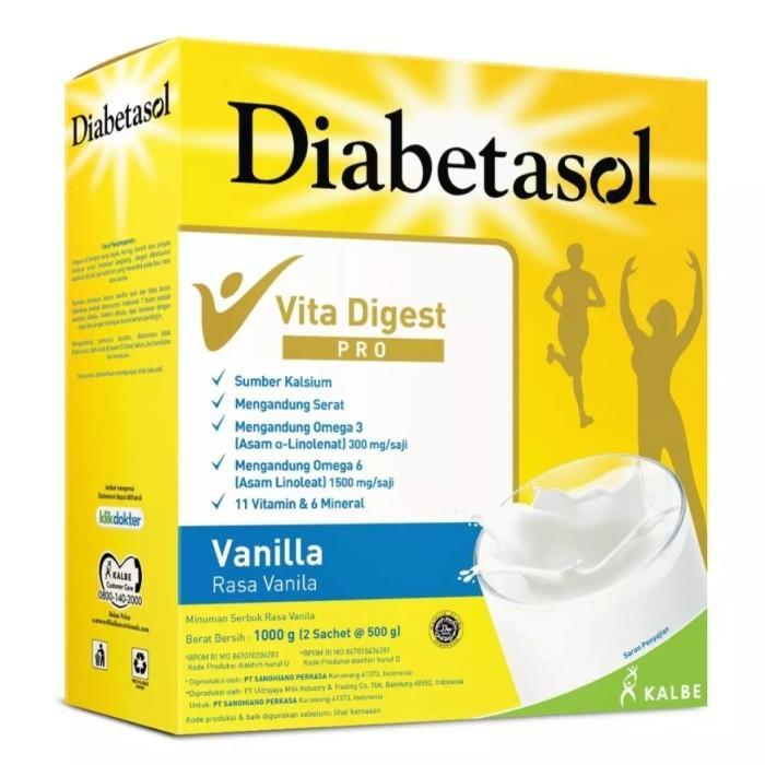 Gambar Susu Diabetasol Vanila Coklat 1Kg 100% Original - Coklat dari gifari29 undefined Tokopedia