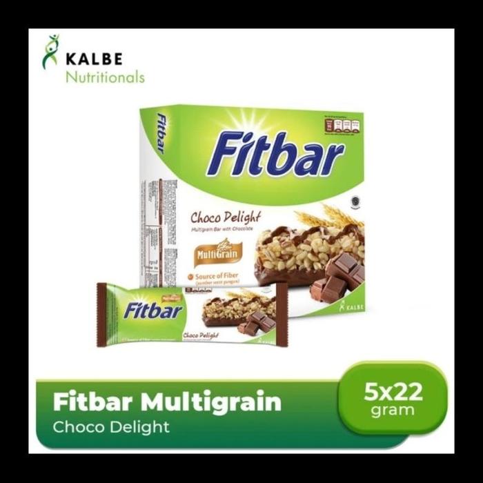 Gambar MENARIK! FITBAR MULTIGRAIN 5 X 22 G TIRAMISU FRUITS NUTS CHOCO DELIGHT/ FIT BAR MENARIK! - CHOCO dari makaronishopp undefined Tokopedia