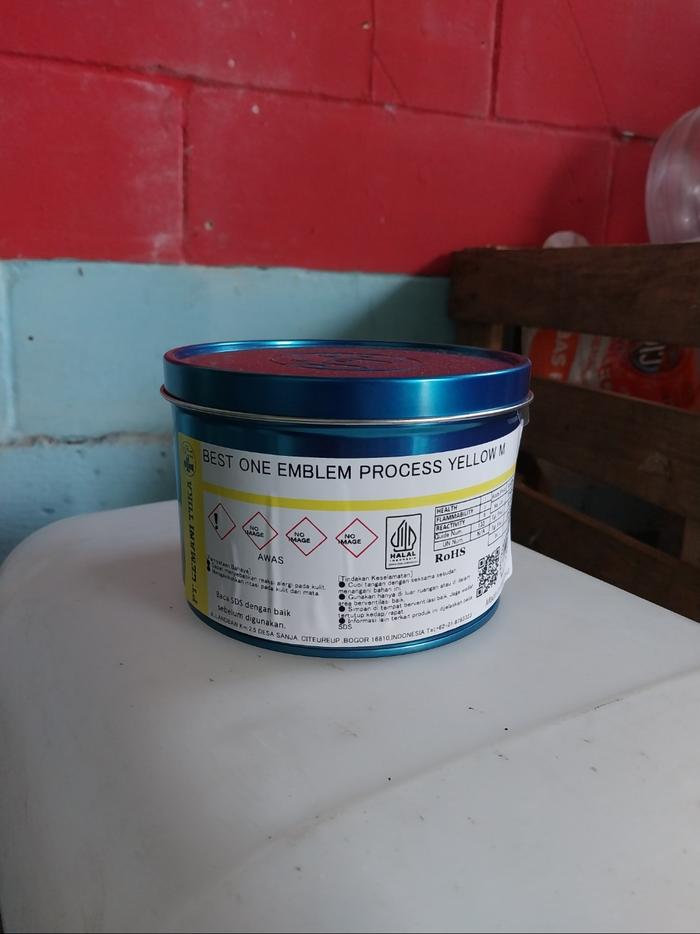 Gambar Bestone Emblem Proses M Original tinta cetak Cemani Toka - Yellow dari ipurstore Seller Center undefined Tokopedia