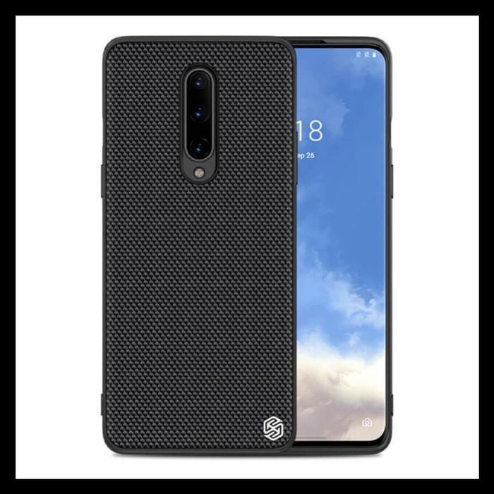 Gambar OnePlus One Plus 8 Case Nillkin Textured Nylon Original HardCasing Cover Casing - HITAM., ONEPLUS 8. dari Markas acc 88 undefined Tokopedia